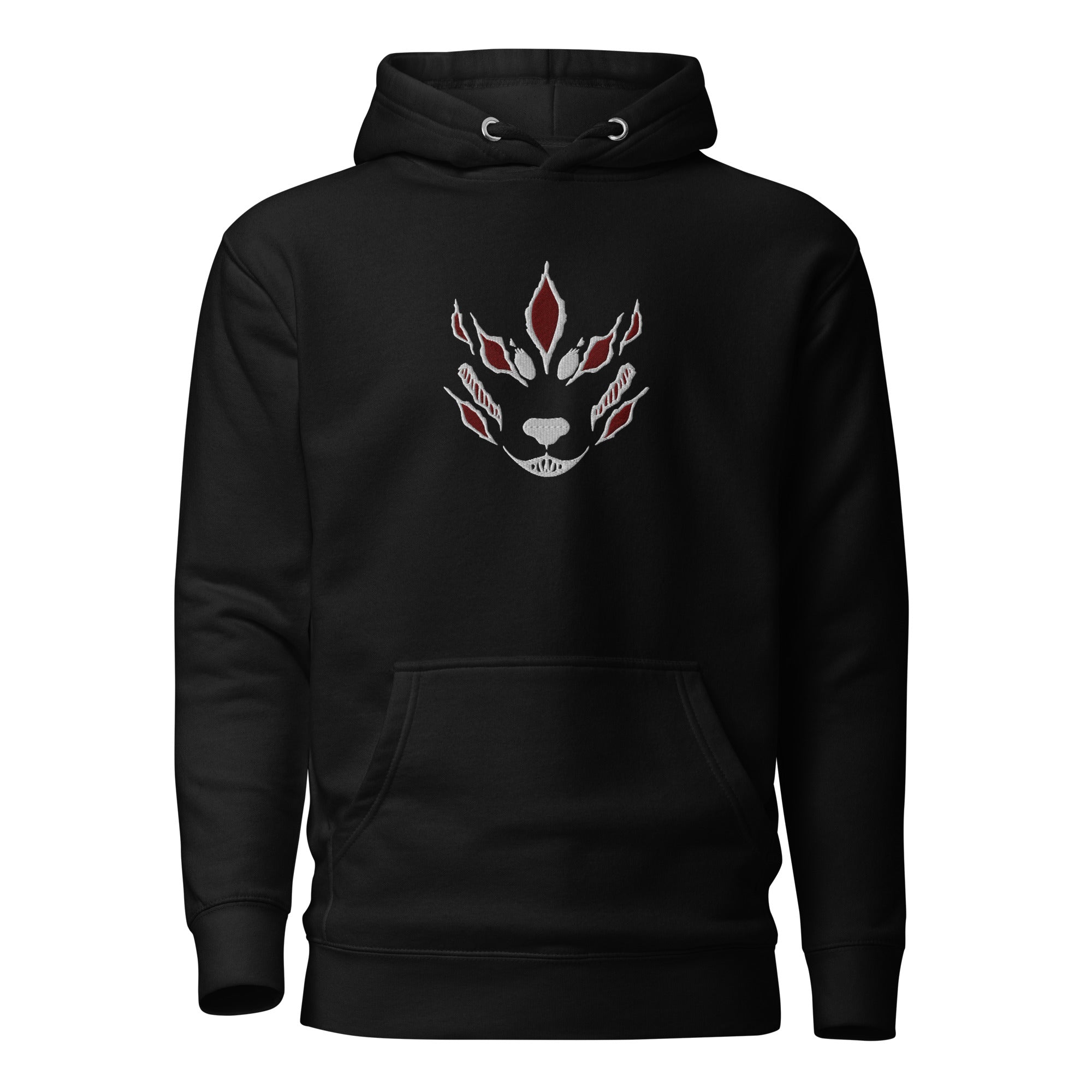 Embroidered discount anime hoodie