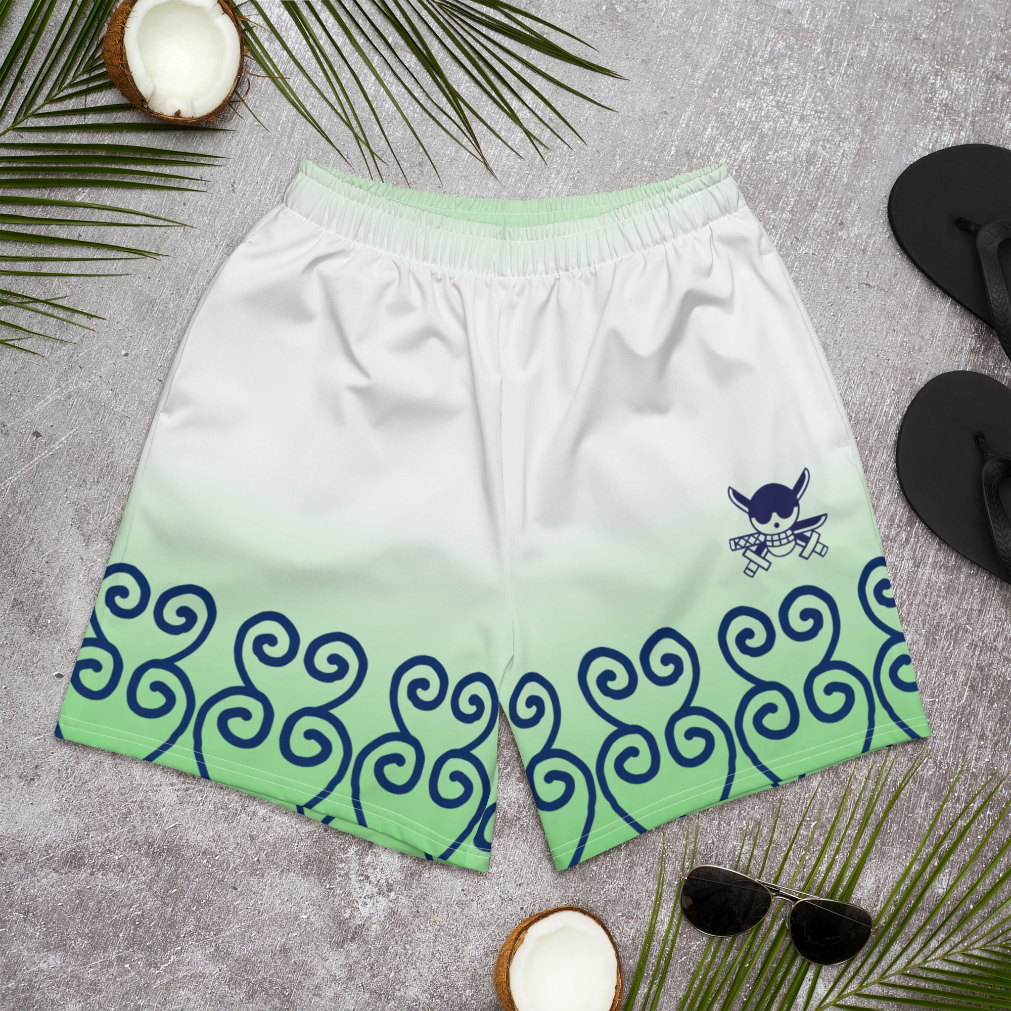 Zoro Wano Recycled Athletic Shorts – Geeks Don't Miss