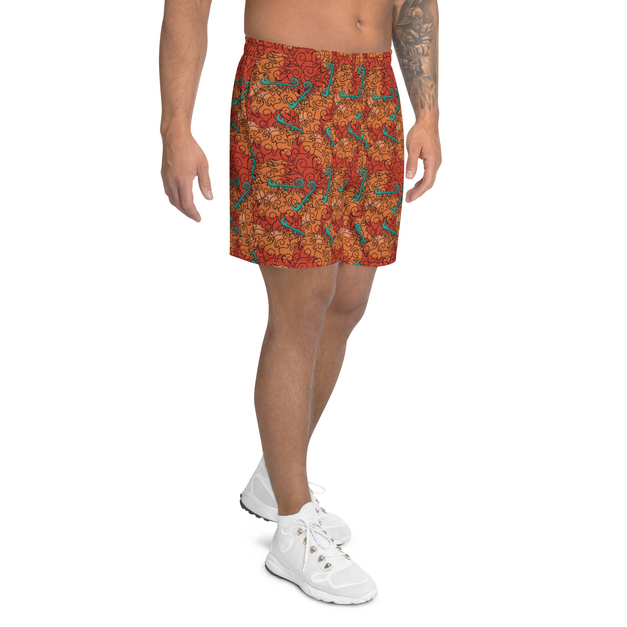 One Piece Devil Fruit Shorts Sports Polyester