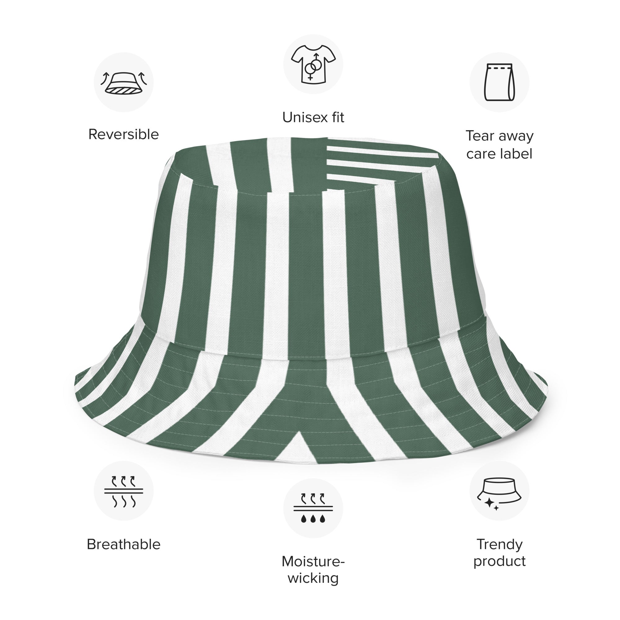 Kisuke 2 in 1 Reversible Bucket Hat – Geeks Don't Miss