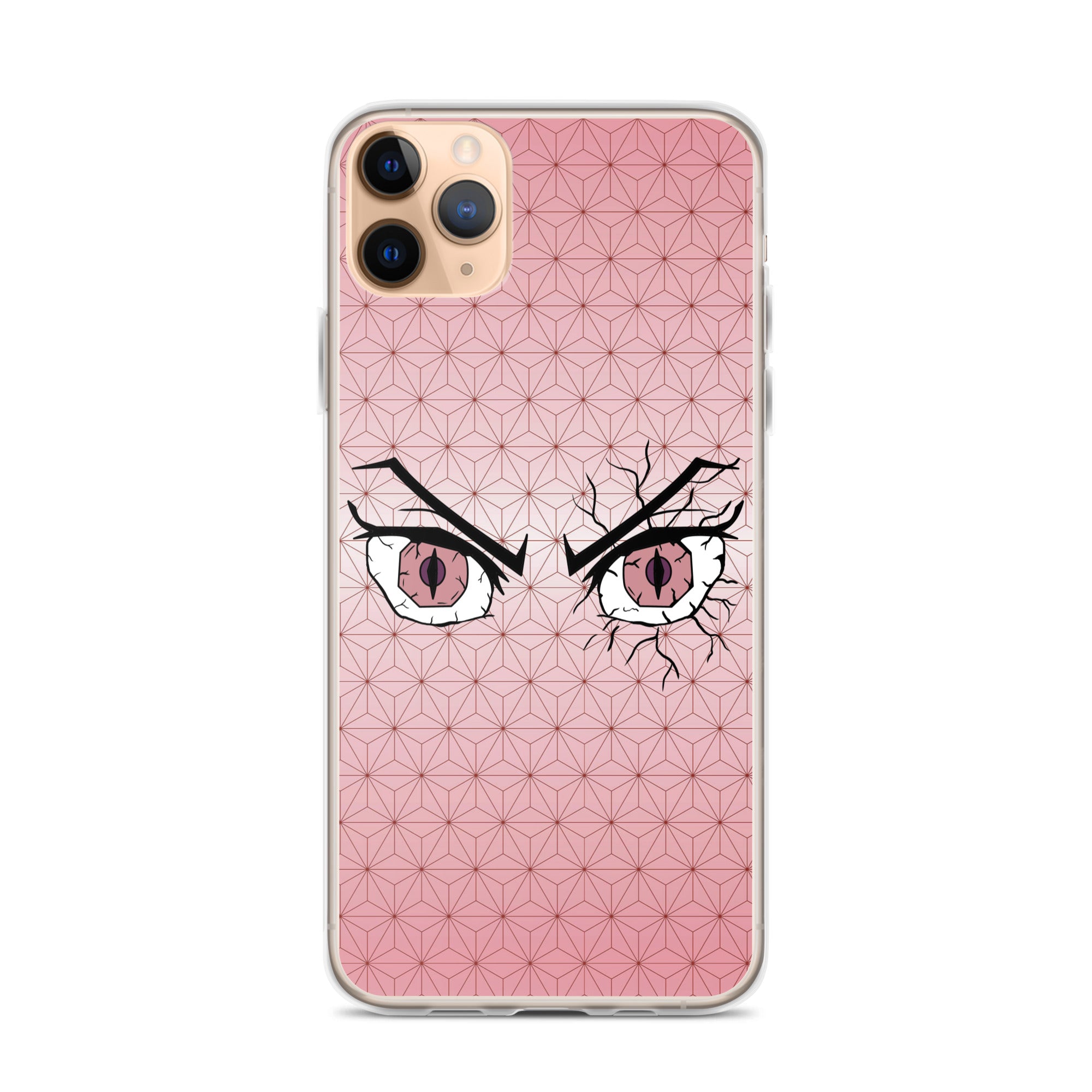Nezuko Eyes Clear Anime Case for iPhone®