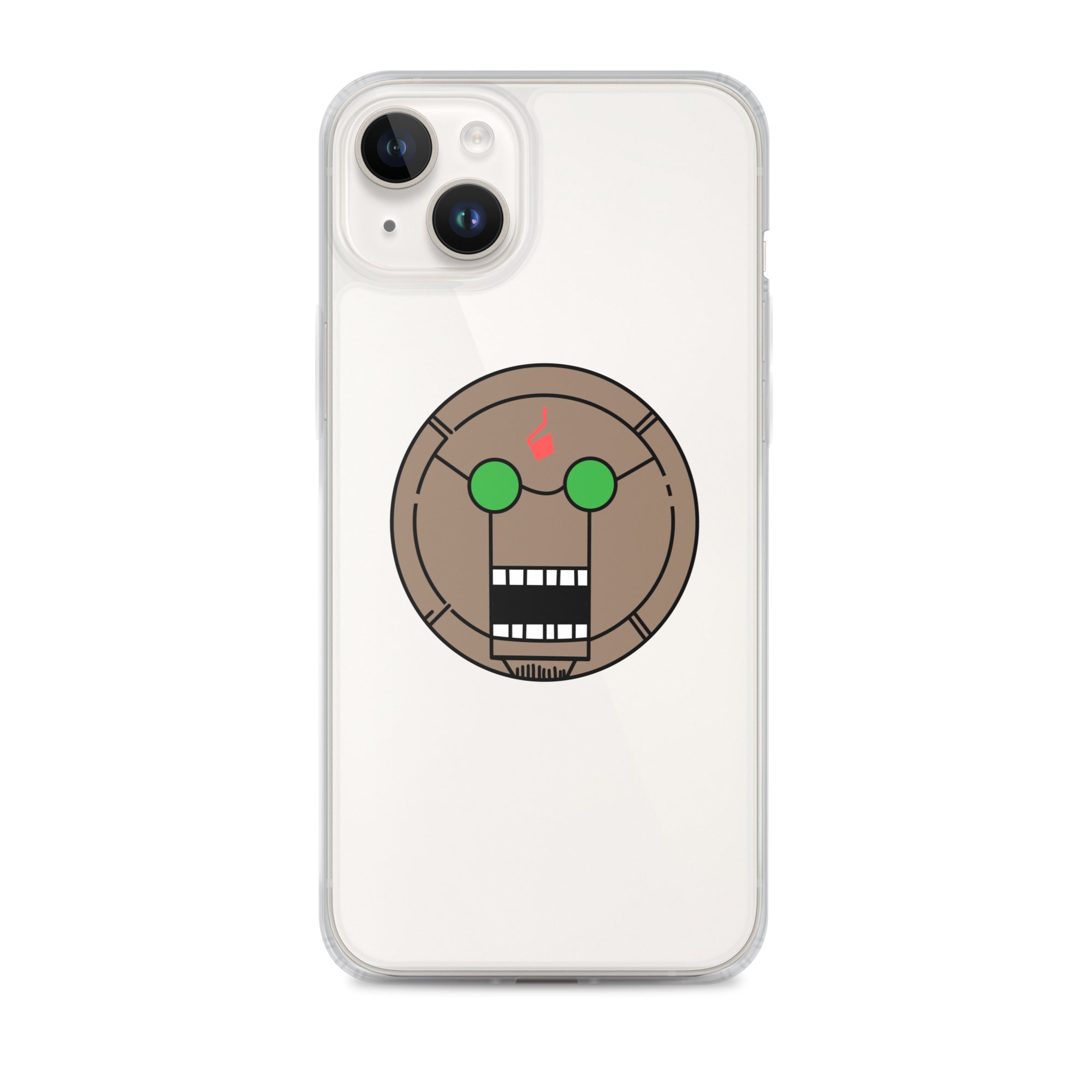 Mechamaru Communication Puppet Clear Anime Case for iPhone®