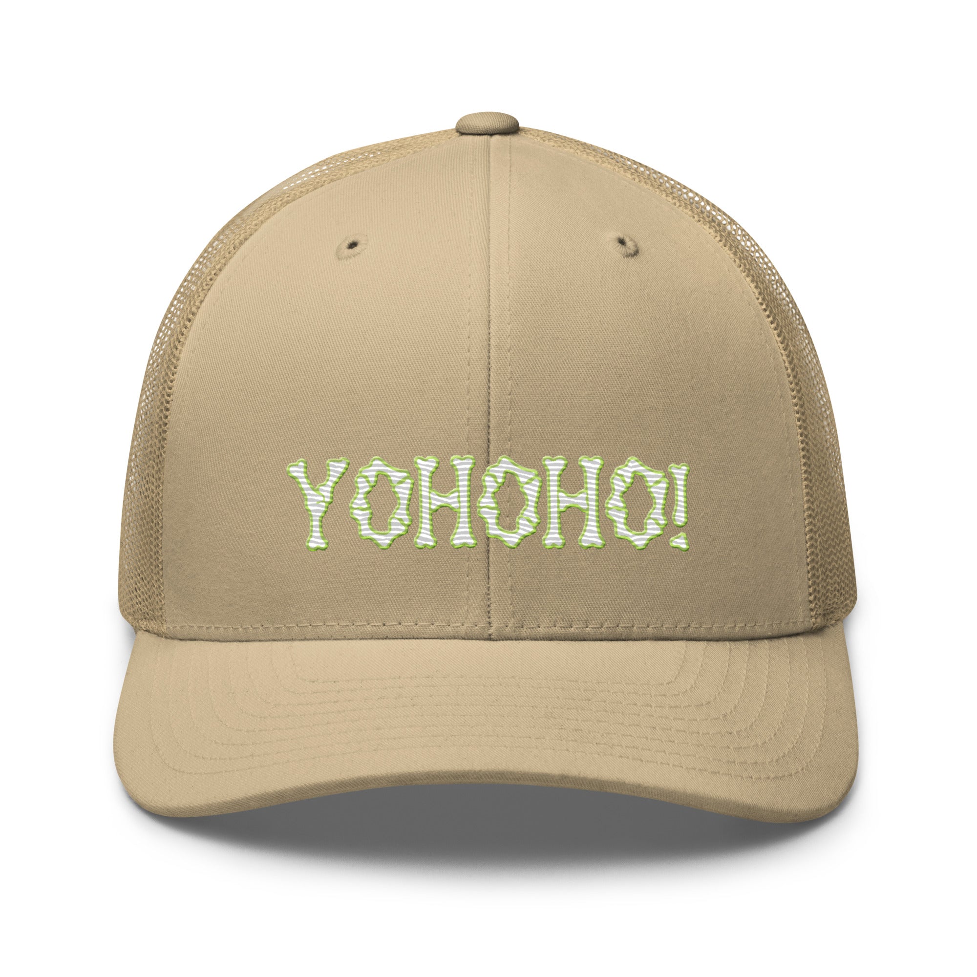 Yohoho Brook Embroidered Unisex Anime Trucker Hat