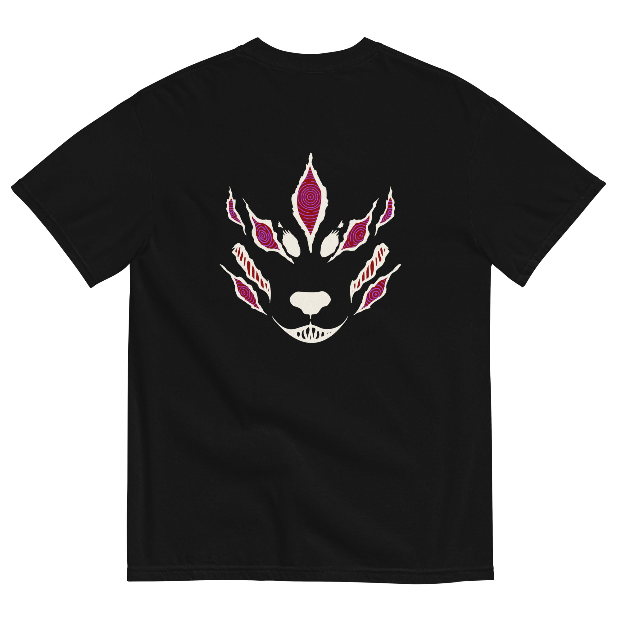Fox Devil Aki Embroidered Comfort Colors® Chainsaw Anime Shirt WT