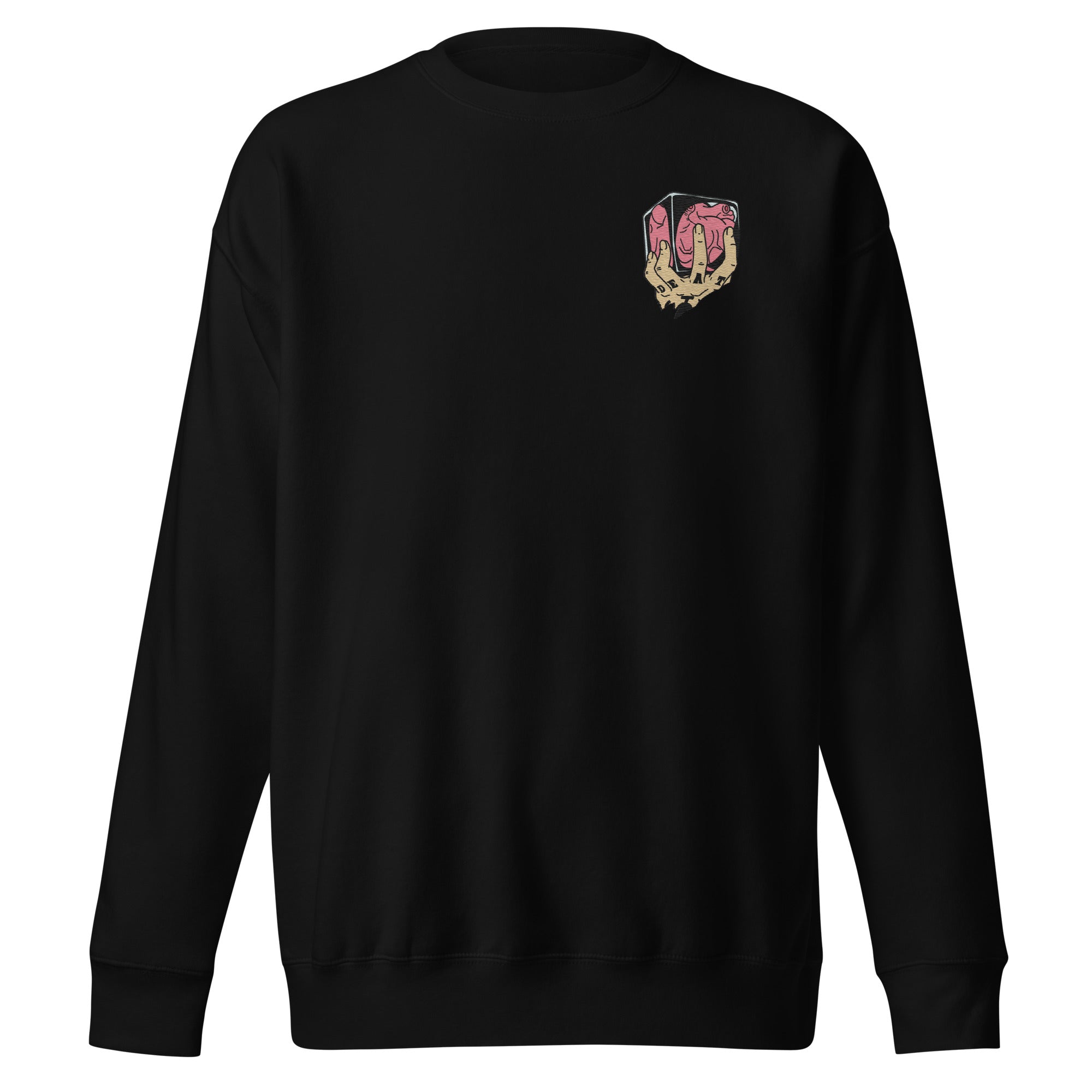Trafalgar Heart Shambles Embroidered Unisex Premium Anime Sweatshirt