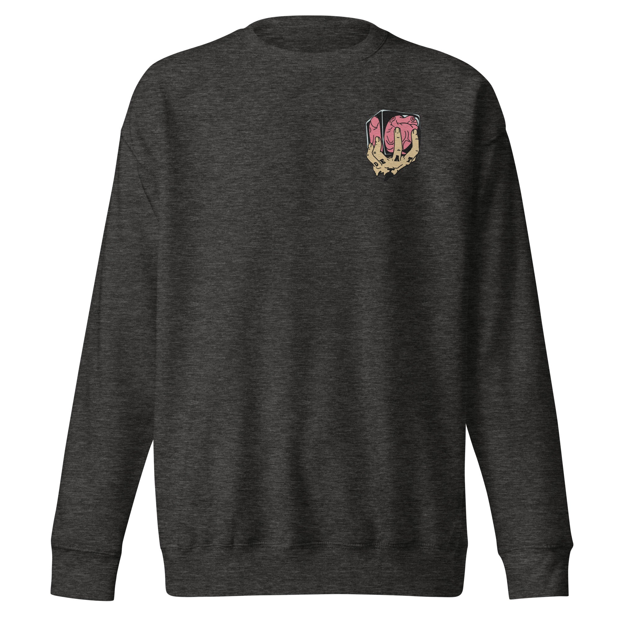 Trafalgar Heart Shambles Embroidered Unisex Premium Anime Sweatshirt