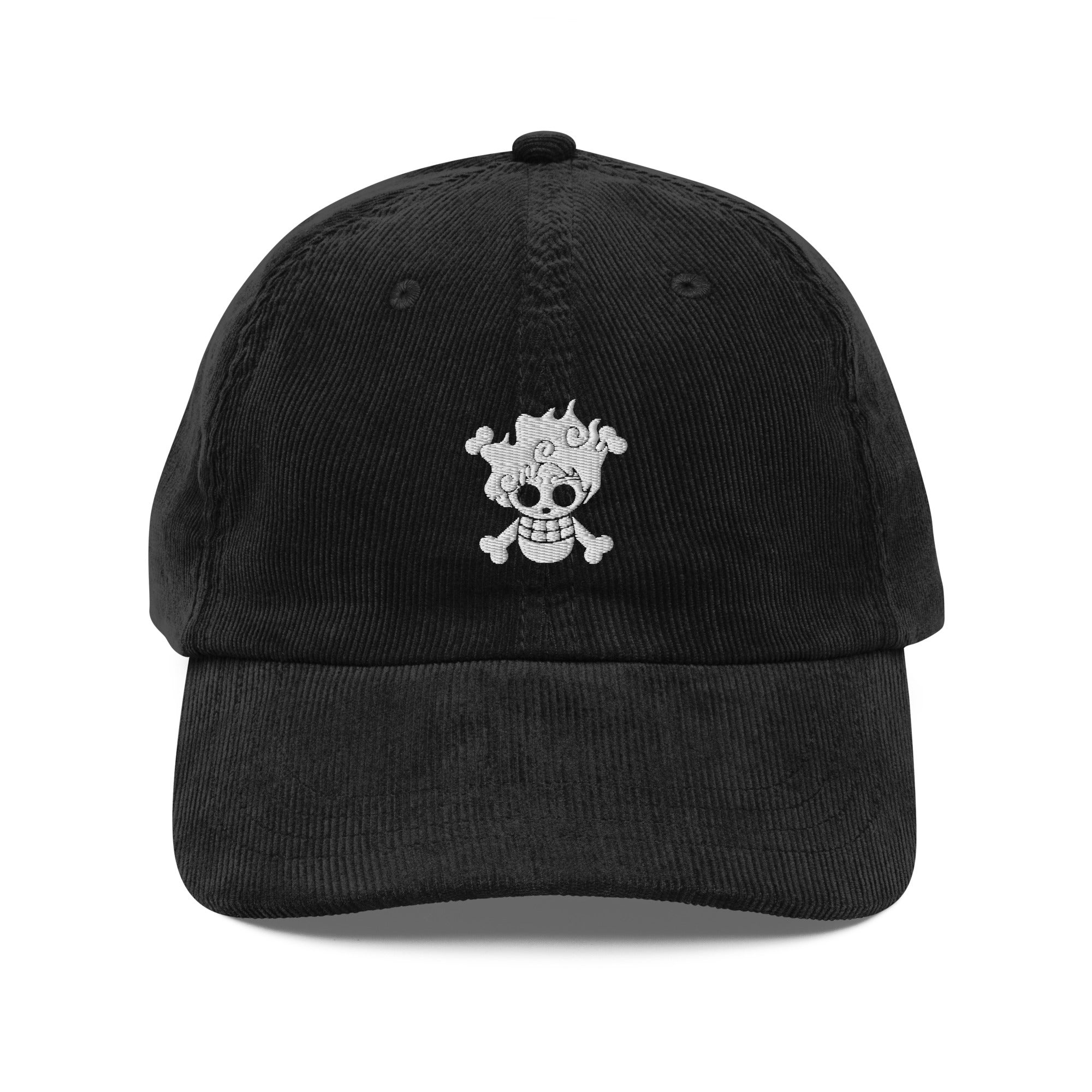 Luffy 5th Gear Embroidered Vintage Corduroy Anime Hat